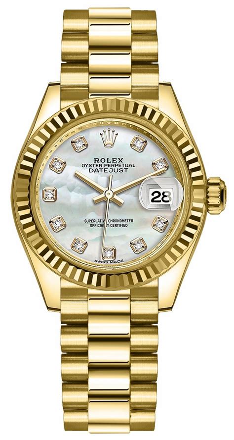 rolex datejust con brillantini|Rolex Lady.